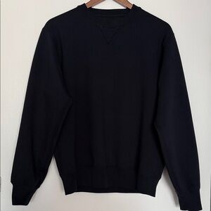 Uniqlo Men's Dark Blue Crewneck Sweater